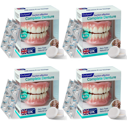 ✅ Made and Shipped from the UK | Ourlyard® Suction-fit Complete Denture🌷