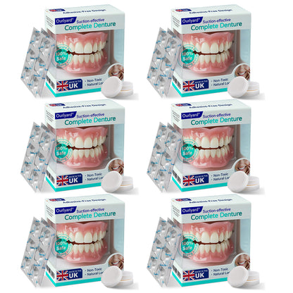 ✅ Made and Shipped from the UK | Ourlyard® Suction-fit Complete Denture🌷